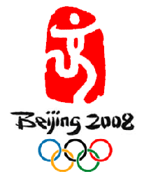 logo der nächsten olympischen spiele von peking 2008